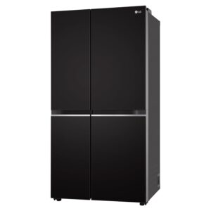 LG 655 L Frost Free Smart Inverter Double Door Side by Side Refrigerator (GL-B257HWBY, Western Black, Express Freezing | Multi Air-Flow)