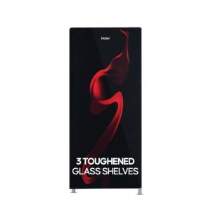 Haier 190 L, 5 Star, Direct-Cool Single Door Refrigerator (HED-205RG, Spiral Glass)