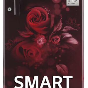 LG 185 L 4 Star Inverter Direct-Cool Single Door Refrigerator (GL-D199OSEY, Scarlet Euphoria, Base stand with drawer)