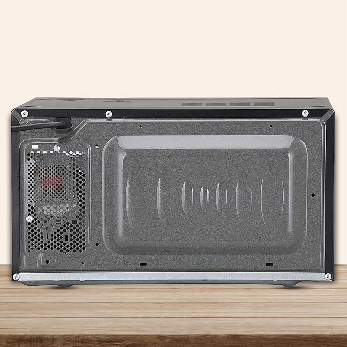 LG 20 L Solo Microwave Oven (MS2043BP, Black, Health plus Menu, I-Wave Technology, Indian Cuisine, Even Reheat & Defrost, Auto Cook Menu, Anti-Bacterial Cavity & Steam Clean) - Image 6